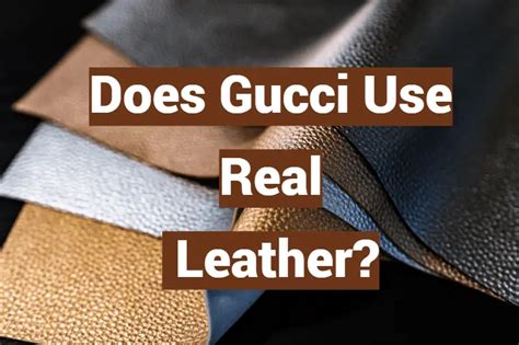 what kind of leather does gucci use|gucci leather men.